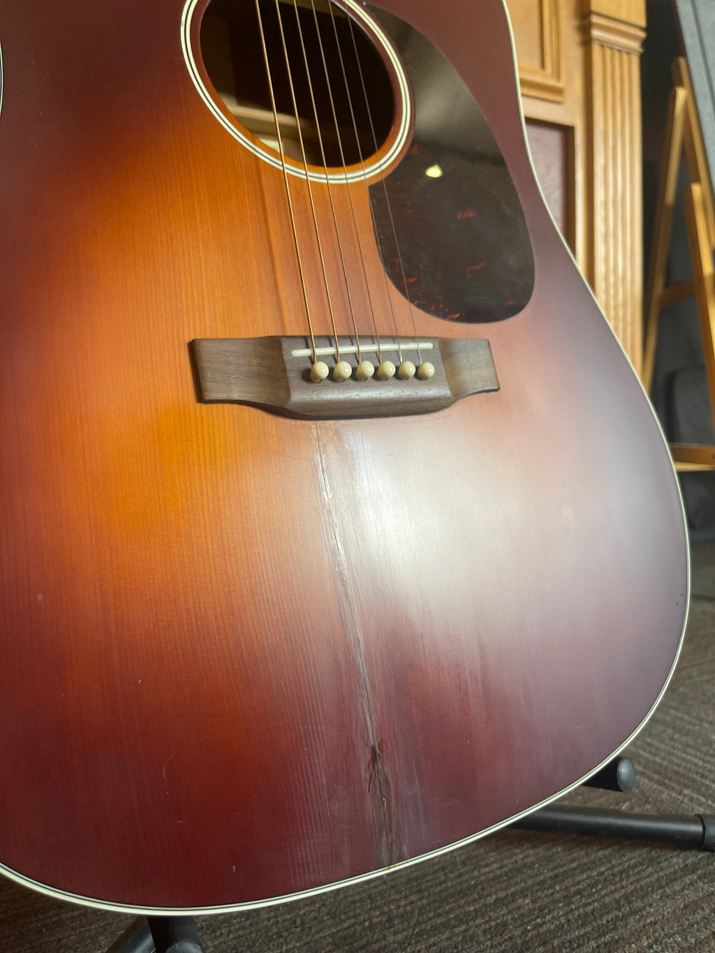Used Recording King RDS-11-FE3-TBR Acoustic-Electric Guitar – Sunburst - shipping included