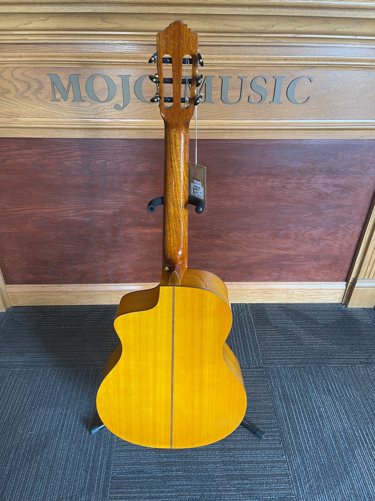 Ortega RCE170F Family Series Pro Flamenco Acoustic-Electric Guitar – Yellow Gloss used - shipping included