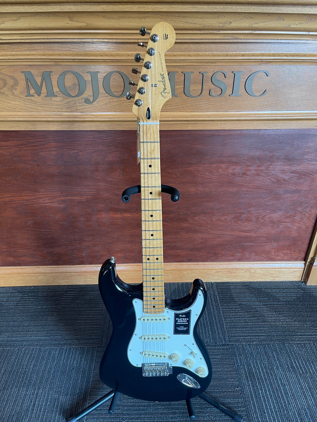 Fender Player II Stratocaster – Black – Maple Fingerboard - Shipping Included