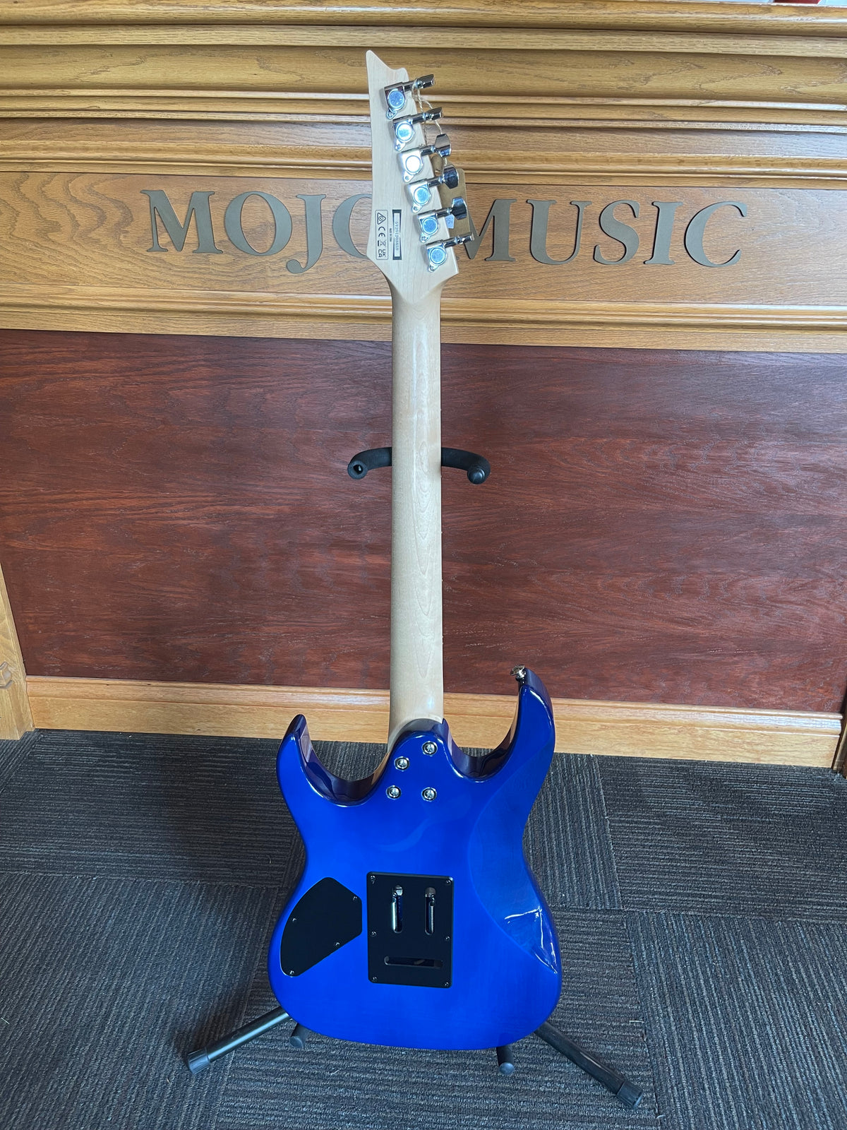 Ibanez GIO GRX70QA Electric Guitar – Transparent Blue Burst - includes shipping
