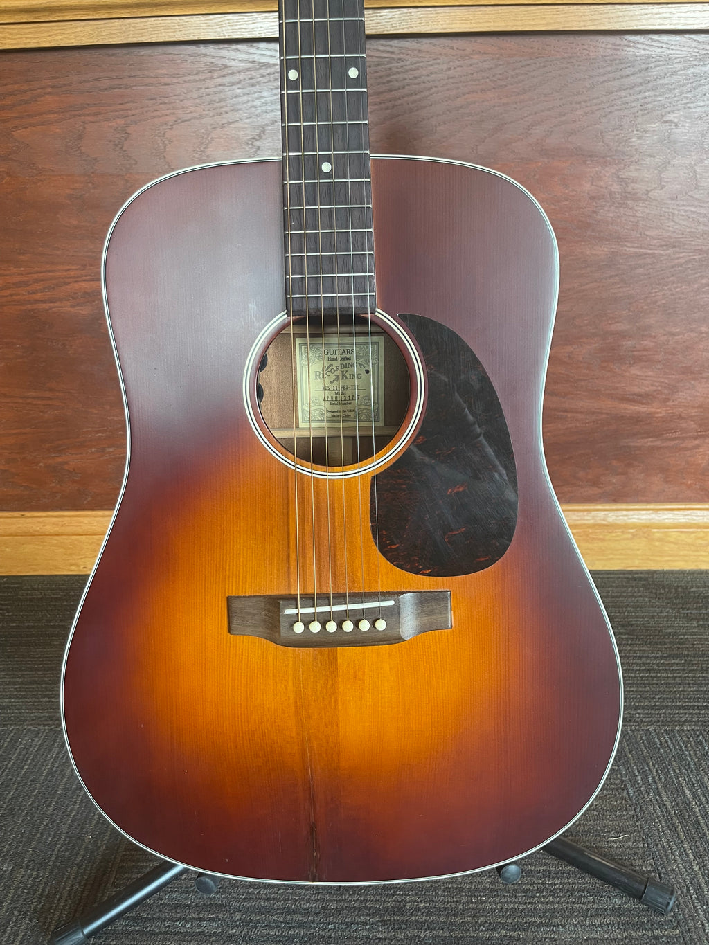 Used Recording King RDS-11-FE3-TBR Acoustic-Electric Guitar – Sunburst - shipping included