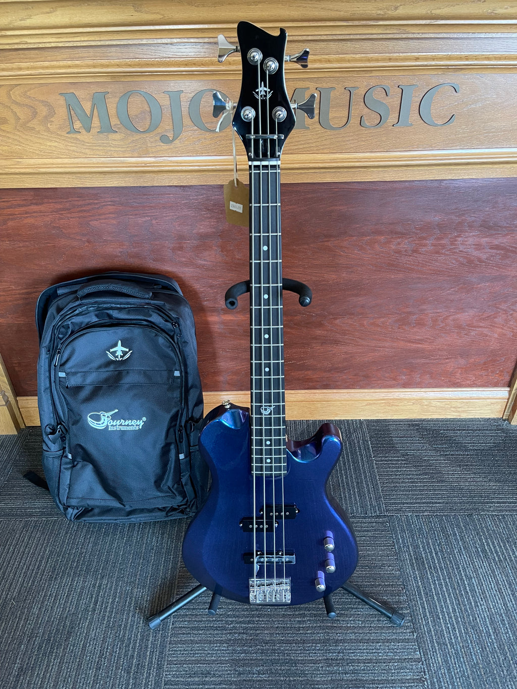 Journey 4 String Bass 3/4 Purple